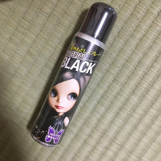 未開封 黒髪スプレー