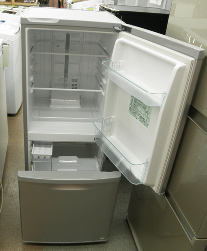 西岡店 138L 2ドア 冷蔵庫 パナソニック 2016年製 シルバー 100Lクラス NR- B148W-S