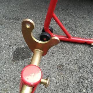 バイク用スタンドの画像