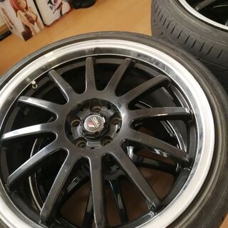 人気のTRD18インチアルミ☆タイヤ付☆