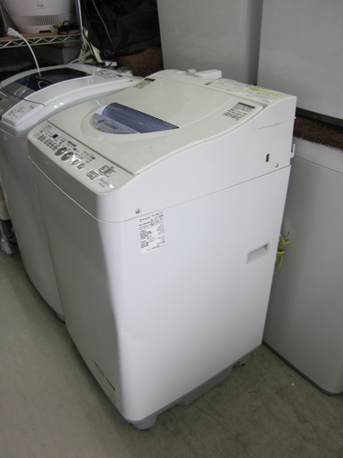 洗濯機 5.5kg 2012年製 シャープ ES-TG55L-A SHARP 白