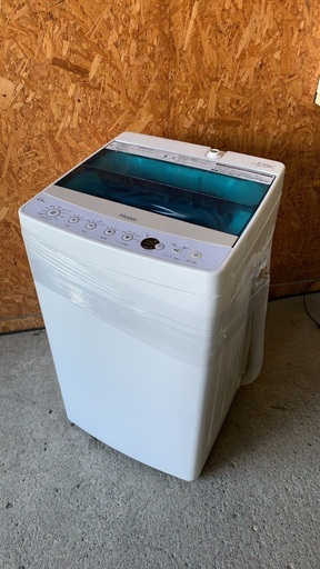 ハイアール　4.5ｋｇ洗濯機　2017年　ブルー