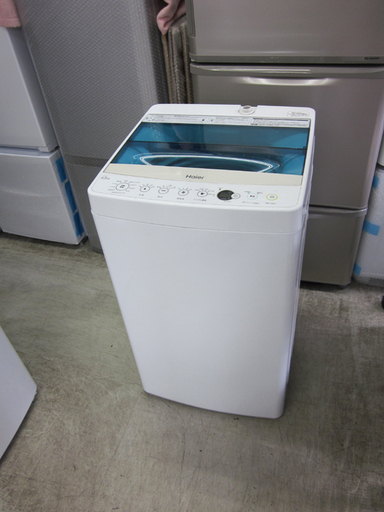洗濯機 4.5kg 2018年製 ハイアール JW-C45A Haier 白