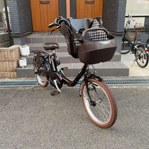 ピッカピカ❣️新車みたいな子供乗せ自転車