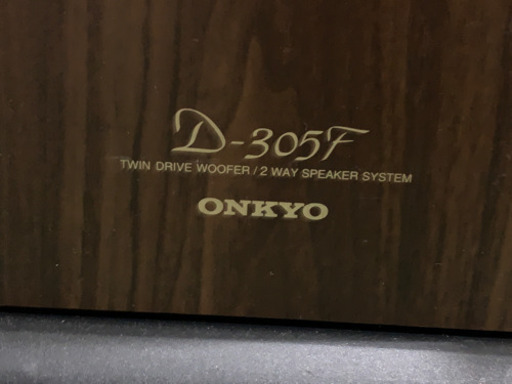 ONKYO  オンキョー　トールスピーカー　ペア　D-305F 現状