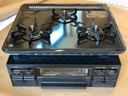 値下げ(^^)パロマ　ビルトインガスコンロ　PD-N33A-L