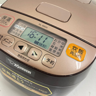 象印！！！ マイコンジャー炊飯器 NL-BB05 3合炊き 極め...