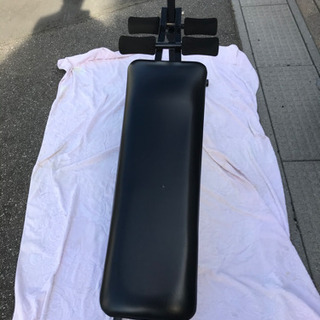 折りたたみ式 腹筋台 ブラック