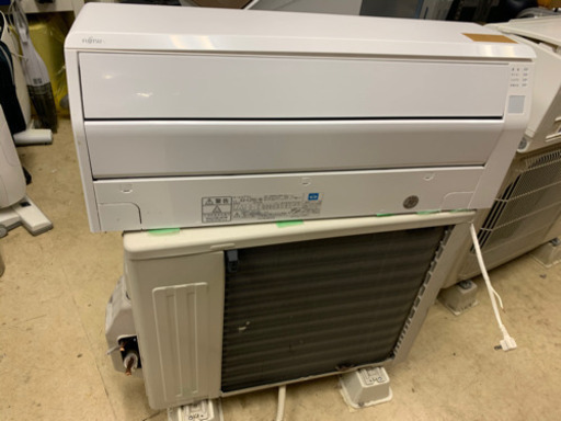『分解洗浄済』2017年 2.5kw 主に8畳 富士通 リモ無し  しげん屋