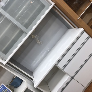 レンジボード　松田家具　ホワイト