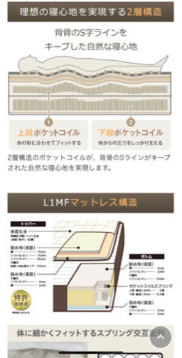 ニトリ　マットレスダブル　引取先決定