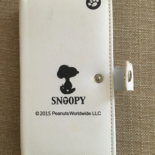 スヌーピー スマホカバーの画像