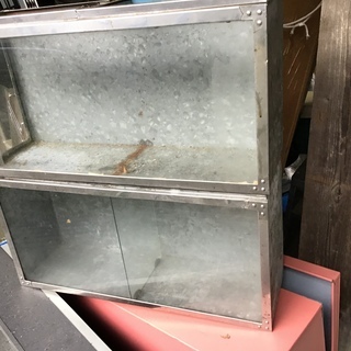 昭和レトロなブリキのお菓子ケース3つセット