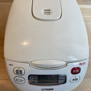 タイガー　コンパクト炊飯器　1〜5.5合炊き　の画像
