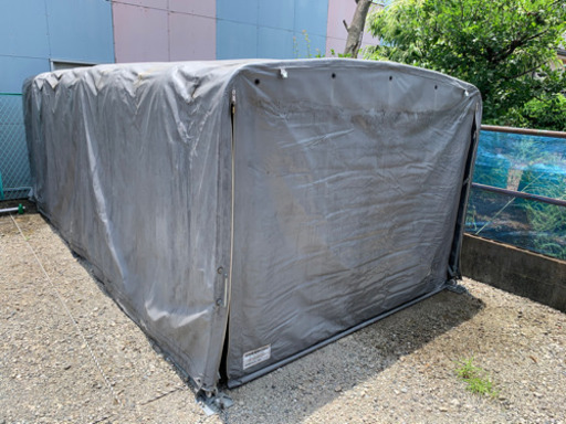 合同産業製　車用アコーディオンガレージ ACB-2-W