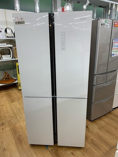 Haier 4ドア冷蔵庫　JR-NF468A(W)