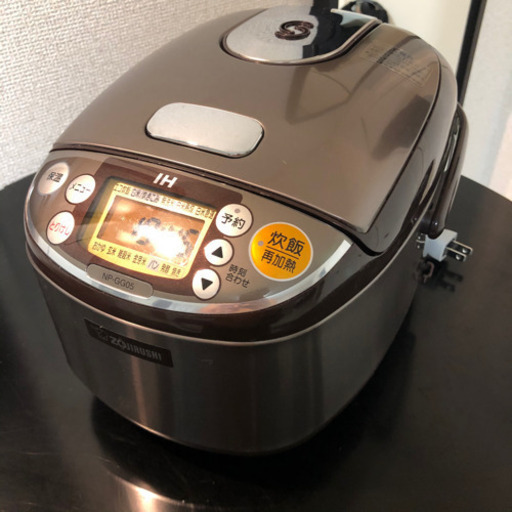 ZOJIRUSHI 象印 炊飯器 3合 IH式 極め炊き ステンレスブラウン NP-GG05-XT