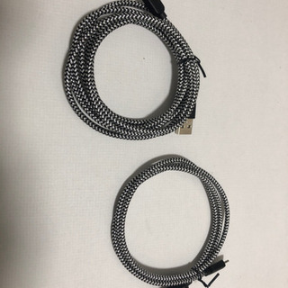 iPhoneの充電ケーブル2本セット