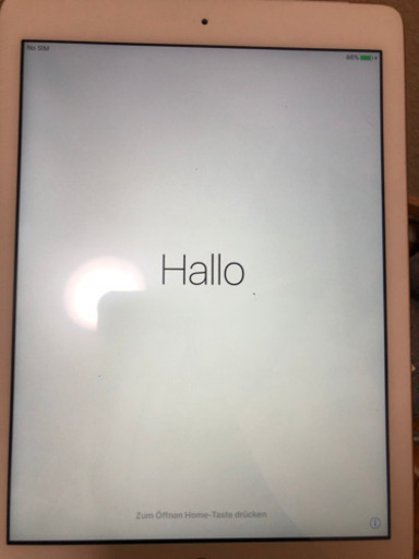 iPad 5 gold 128GB 美品！