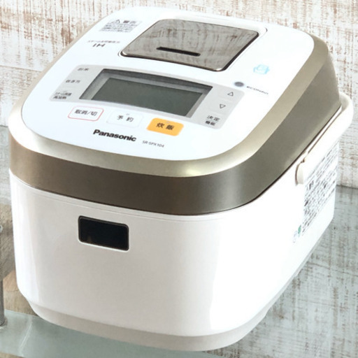 格安！◇パナソニック スチーム\u0026可変圧力IHジャー 炊飯器 5.5号炊き 2015年製 Wおどり炊き SR-SPX104