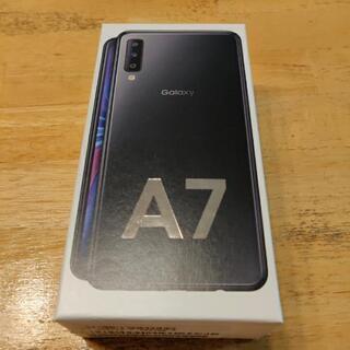 値下げ】Galaxy A7 ブラック 64GB スマホ ドコモ au モバイル 美品