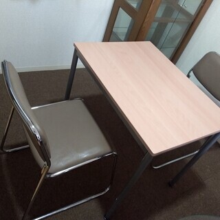【美品】 ユニットテーブル　ミーティングテーブルの画像