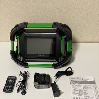 HITACHI 日立 コードレスラジオ付テレビ UR18DSML 14.v/18v