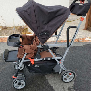 Joovy ジュービー ウルトラライトグラファイト2人乗り カーシート