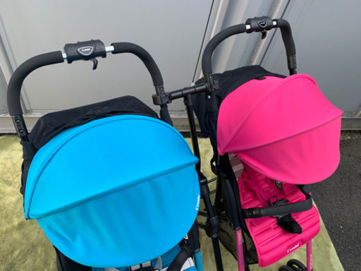お値下げ！コンビ ☆ ベビーカー ☆ F2 Plus F2プラス ☆ ジョイント付 ☆ 双子用ベビーカーに ☆