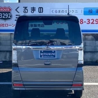 ★オートローンのご相談はくるまのミツクニへ！！★自社ローン専門中古車販売店！！　ホンダ　N　BOX+カスタム　G　ターボAパッケージの画像