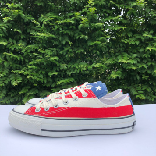 ☆新同☆24㎝☆ converse ALL STAR 100OX STARS&BARS コンバース オールスター100 スターアンドバ