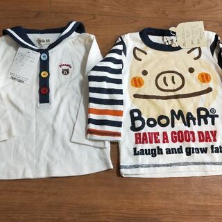 (お取引中)未使用キムラタン・ブーマート80長袖