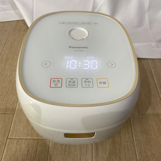 Panasonic 旭川 2018年製 IH炊飯器 SR-KT068