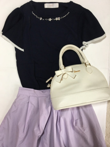 Feroux フェルゥ　ハンドバッグ　白