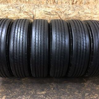 BS V-STEEL RIB R173 245/80R17.5 133/131J 17.5インチ トラックタイヤ 6本 2019年製 バリ溝 (TG321) クレジットカード QR決済可能