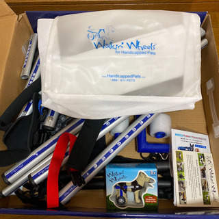 総額16万円以上　犬用車椅子　介護用品 Walkin Wheelsの画像
