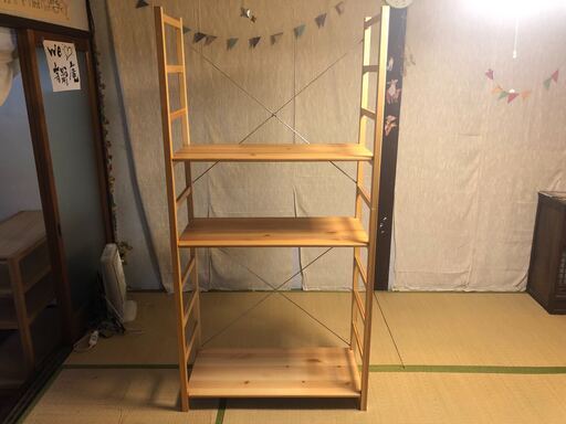 木製オープンシェルフ 棚 ラック 2台目
