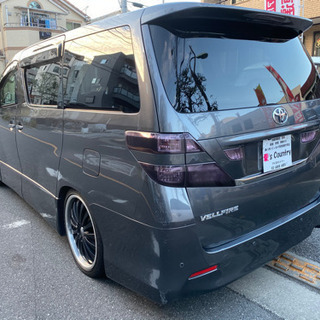 ヴェルファイア2.4Zプラチナセレクション車検満タン付きの画像