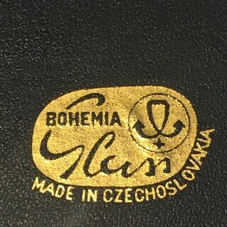 Bohemia クリスタルワイングラスの画像