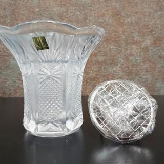 HOYA CRYSTAL ローズホウル 花瓶 ホヤ クリスタルの画像