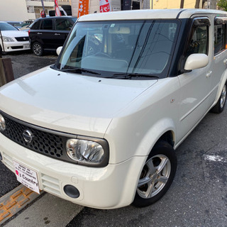 キューブキュービック車検3年3月 4WDHDDナビ付き