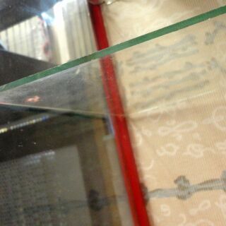  現状品につき表示価格より50％OFF！和風ガラスケース 飾棚 鑑賞 装飾 収納 の画像
