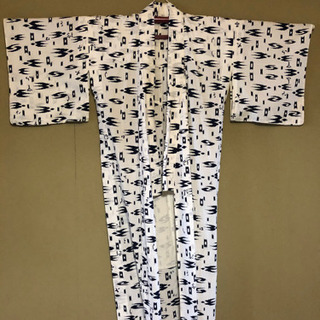 レトロな浴衣●美品
