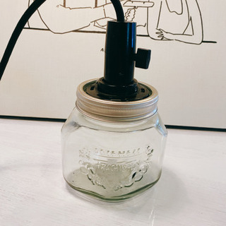 メイソンジャー風ランプカバー(引っかけシーリング付き)