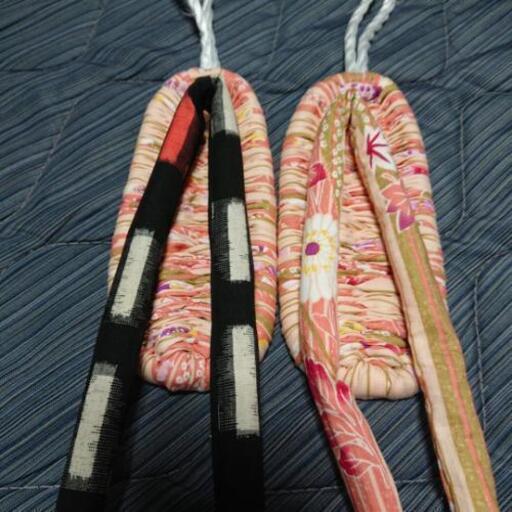 手作り布ぞうり。お好きな鼻緒を選んで頂けます。