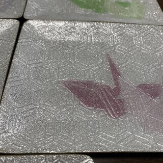 至急お引き取り希望！七宝焼き皿とカップセットの画像