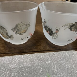 至急お引き取り希望！七宝焼き皿とカップセットの画像