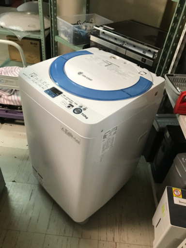JH00539 洗濯機 SHARP ES-GE70N 2014年製 7.0kg