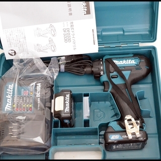 未使用 マキタ 10.8V 1.5Ah DF033DSHX 青 ブルー ドライバドリル