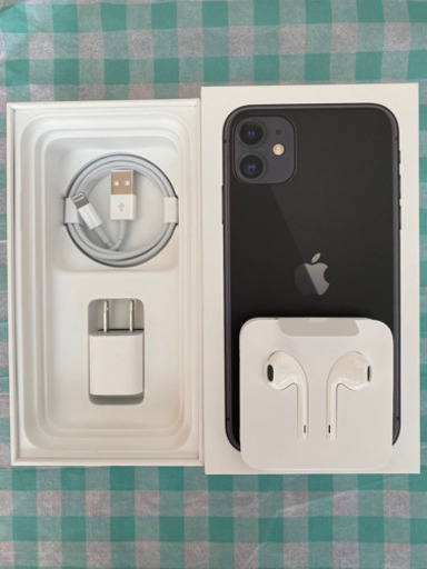 iPhone11 128GB SIMフリー Black ケース付属